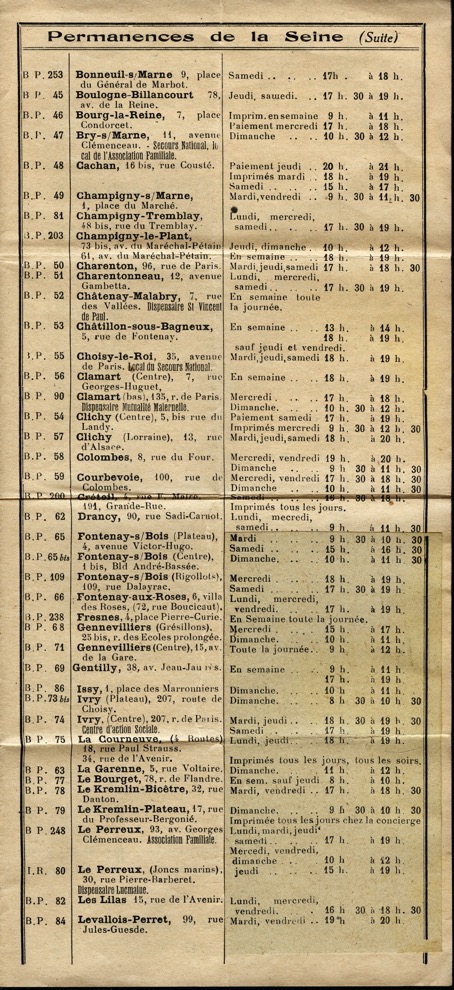 LISTE DES PERMANENCES DE PARIS3.tif