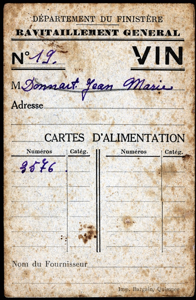 CARTE DE RAVITAILLEMENT GENERAL POUR LE VIN RECTO.tif