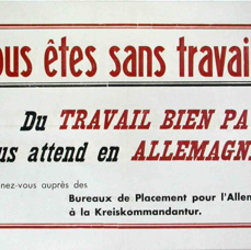 B AFFICHE18  2e Partie L'OCCUPATION RECRUTEMENT POUR LE TRAVAIL EN ALLEMAGNE.tif