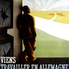 B AFFICHE25  2e Partie L'OCCUPATION RECRUTEMENT POUR LE TRAVAIL EN ALLEMAGNE.tif