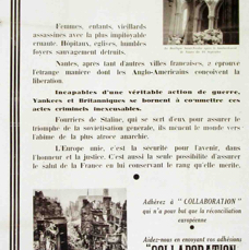 B AFFICHE2    2e Partie L'OCCUPATION MOUVEMENTS COLLABORATIONNISTES.tif