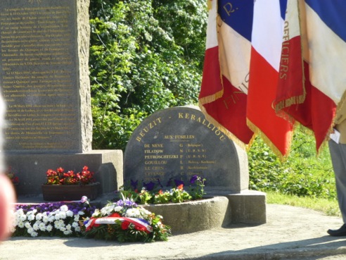 Hommage aux deux combattants d&#39;URSS du maquis..