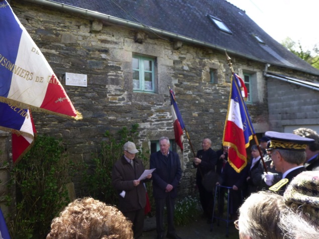 Moulin de Meil Ar C&#39;Hoat- anciens maquisards  